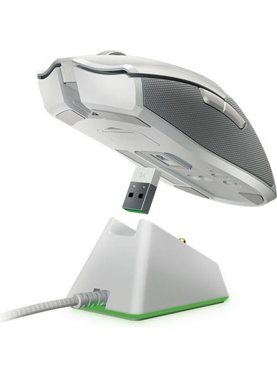 Buy Viper Ultimate Wireless Mouse With Charging Base Silver in Saudi Arabia
