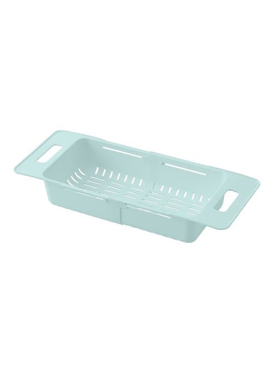 Buy Over Sink Collapsible Colander Blue in Saudi Arabia