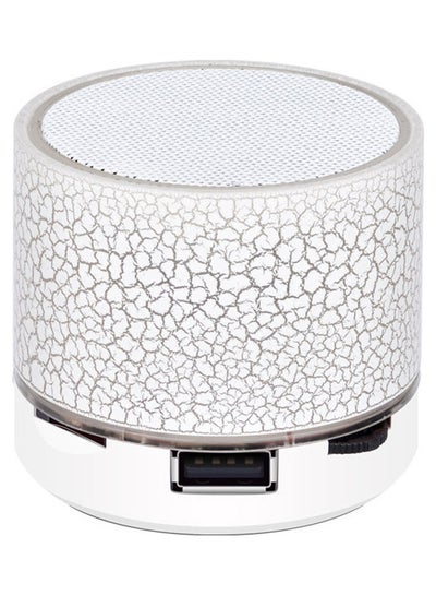 Buy Portable Mini Wireless Bluetooth Speaker White in UAE