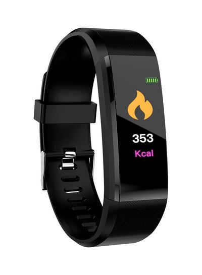 Buy Fitness Tracker Smart Wristband Watch Black in UAE