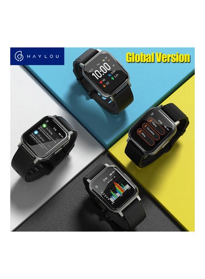 Buy LS02 Waterproof Multi-Functional Global Version Smart Watch Black in UAE