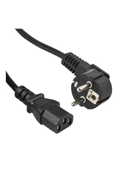 Buy Computer Power Cable For Pc And Desktop Black in Egypt