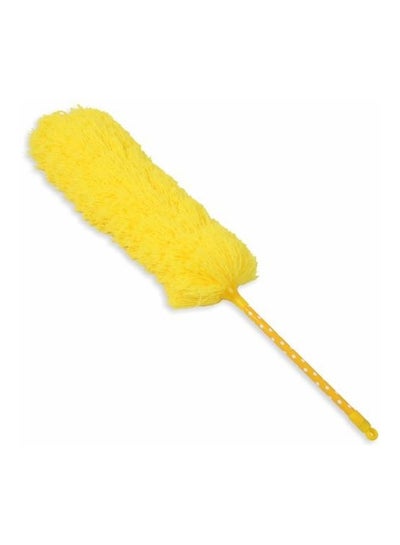 Buy Microfiber Feather Duster Yellow 62x6x6cm in UAE