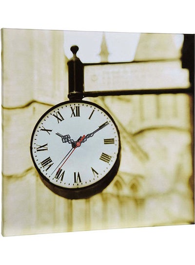 Buy Clock Art 228Cla1656 Decorative Canvas Wall Clock MultiColour in Egypt