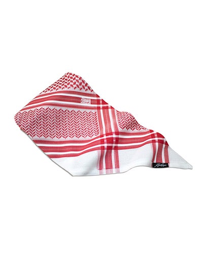 Buy Classic Shemagh Red/White in Saudi Arabia