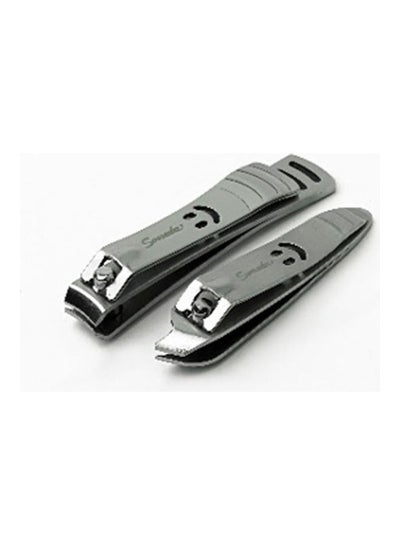Buy Set Of 2 Stainless Steel Clippers S / L Silver in Egypt