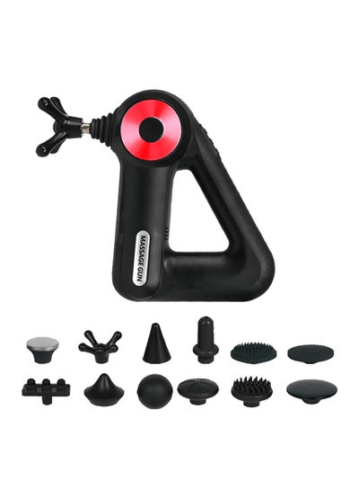 Buy Maxtop Deep Tissue Massage Gun For Back, Neck, Muscle Pain Relief Fitness Relaxation 12pcs Pro Heads in Egypt