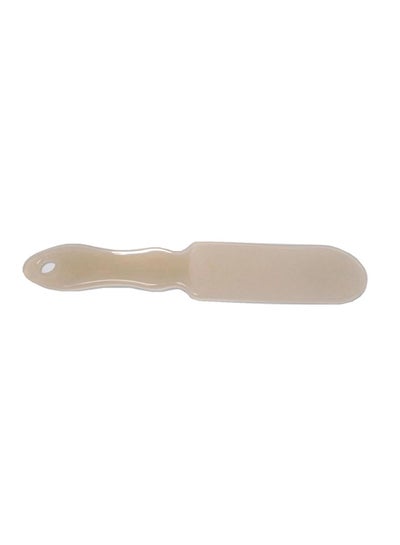 Buy Foot Filer Handle Beige 12.6x4cm in UAE