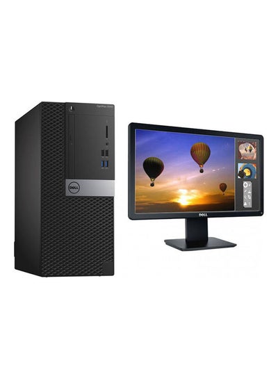 Buy Optiplex 3040 Micro Tower - Intel Core I3-4160T, 4Gb, 500Gb, With Dell E1916 Monitor 19 Inch Black in Egypt
