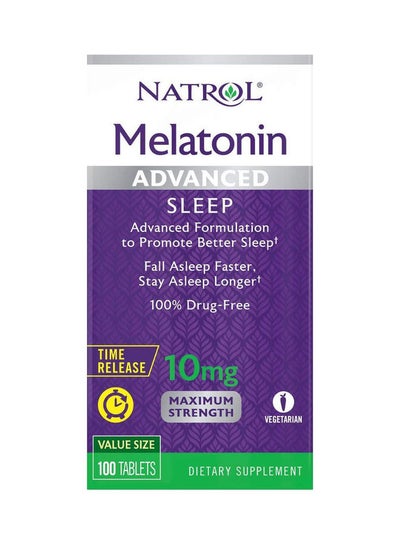 Buy Melatonin Advanced Sleep Tablets 10mg in UAE