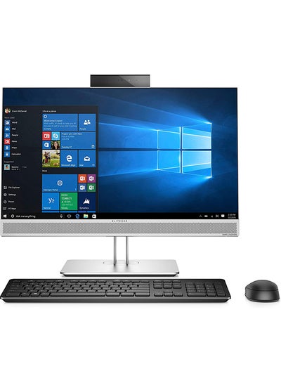 Buy ELITE 800G4 All In One Desktop With 23.8-Inch Display, Core i3 Processer/8GB RAM/256GB SSD/Intel UHD Graphics English Black/Silver in Egypt