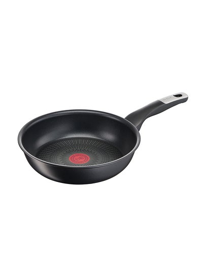 اشتري G6 Unlimited 24 Cm Non-Stick Frypan With Thermo-Spot Aluminium Black 24cm في السعودية