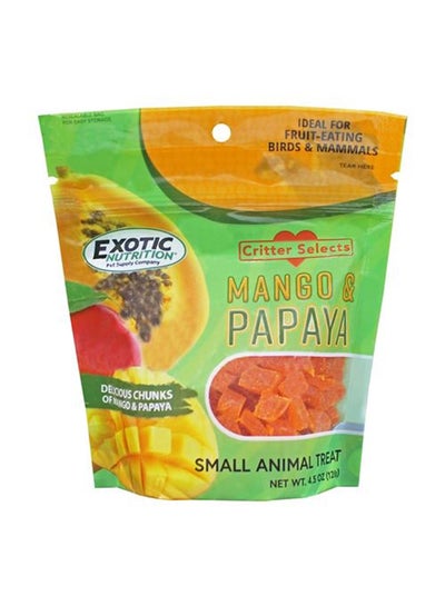 Buy Critter Select Mango And Papaya Treat Multicolour 128grams in UAE