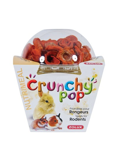 اشتري Crunchy Pop Rodent Treats Orange Carrot 43g Orange في الامارات