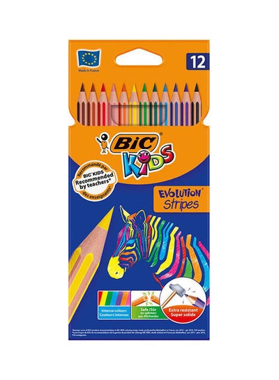 اشتري Kids 12 Pieces Dry Paint Multicolour في مصر