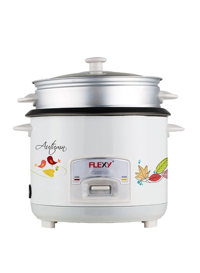 Buy Electric Rice Cooker 1.2 L 400.0 W FH120RID White/Silver/Pink in UAE