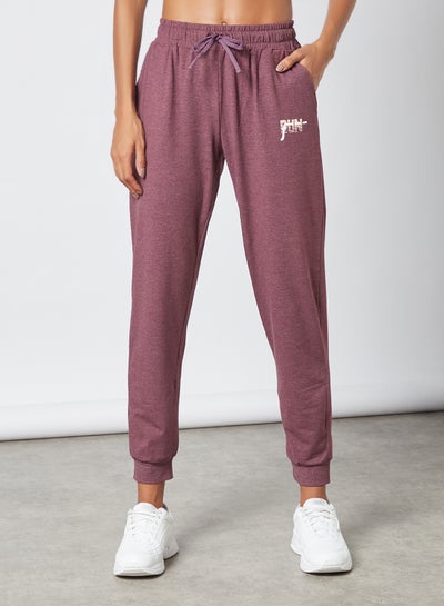 Buy Activewear Sweatpants Plum in UAE