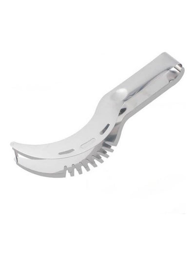 اشتري Watermelon Knife Cutter Slicer Corer Server Scoop Kitchen Tool Fruit Knife Splitter Slicer Cutter Silver في مصر