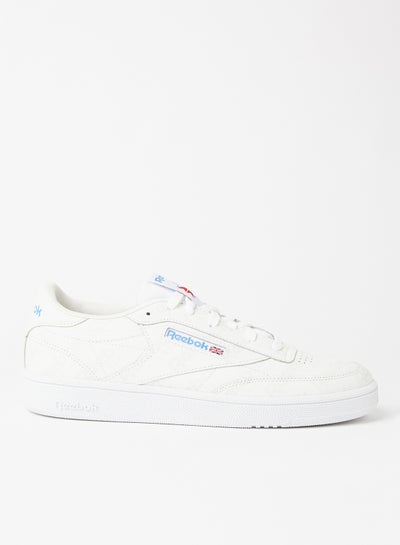 Buy Club C 85 Low Top Sneakers White/True Grey/Blue in UAE