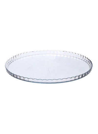 Buy Patisserie Service Plate Clear 32.2cm in Egypt