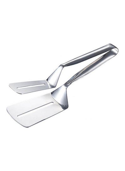 Buy Kitchen Cooking Tools Stainless Steel Barbecue Clip Bbq Tongs Fried Shovel Bread Meat Vegetable Clamp Silver in Egypt