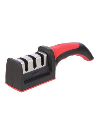 Buy Metal Knife Sharpener Red and Black in UAE