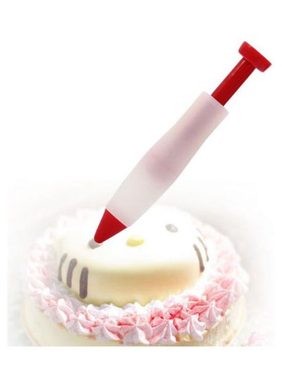 Ball pen sketch birthday cake Royalty Free Vector Image