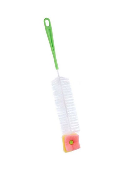 اشتري Plastic Bottles Cleaning Brush White/Green في مصر