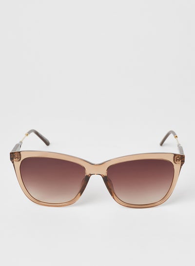 Buy Women's Rectangle Sunglasses - Lens Size: 57 mm in Saudi Arabia