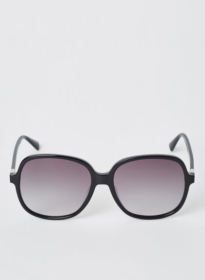 Buy Women's Full Rim Acetate Modified Rectangle Sunglasses - Lens Size: 58 mm in Saudi Arabia