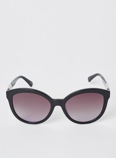 Buy Women's Full Rim Acetate Round Sunglasses - Lens Size: 57 mm in Saudi Arabia