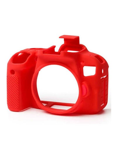 Buy Silicone Protection Cover For Canon 5D Mark Iv) Red in Egypt