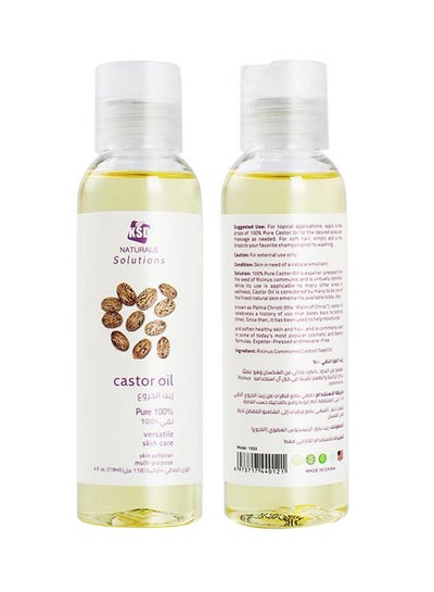 Buy Castor Oil Yellow 118ml in Saudi Arabia