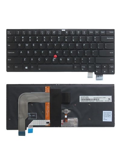 Buy Keyboard for Lenovo Thinkpad T460S, T470S Laptops Black in Saudi Arabia