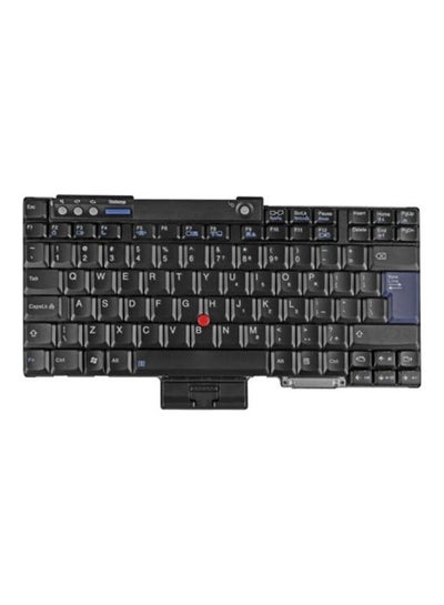 Buy Keyboard for Lenovo Thinkpad Z60, Z61, R400, R500, T400, T500 Laptops Black in Saudi Arabia