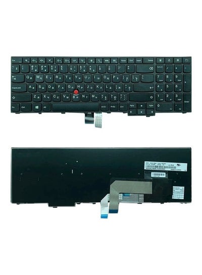 اشتري Keyboard for Lenovo Thinkpad P50S, T560, W540, T540P, W541 Laptop Green في السعودية