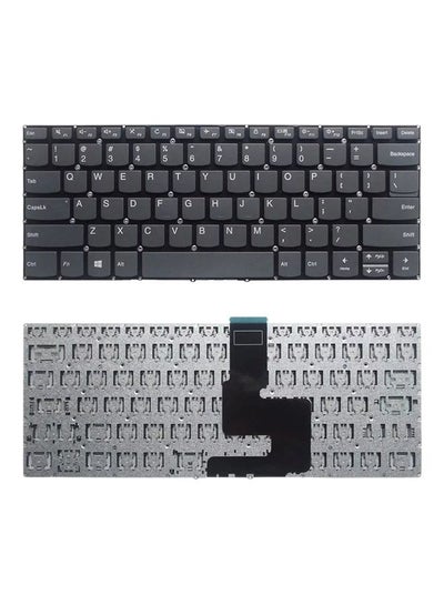 Buy Keyboard for Lenovo IdeaPad 320-14ISK, 120S-14IAP, 520-14IKB Laptops Black in Saudi Arabia
