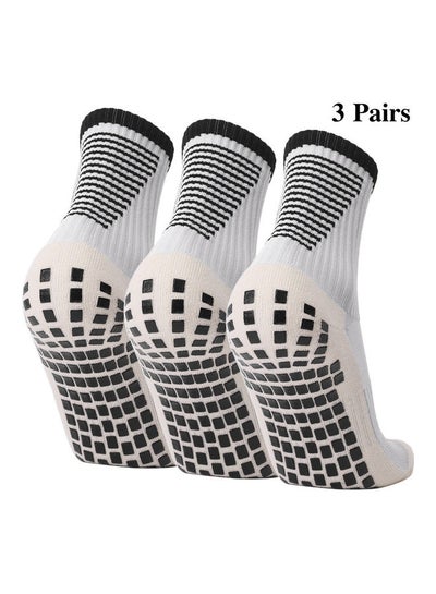 Buy 3-Pair Of Anti Slip Socks in Saudi Arabia