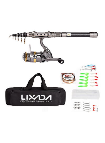 Buy Fishing Full Set (Fishing Wheel Le3000+2.1m Rod) in Saudi Arabia