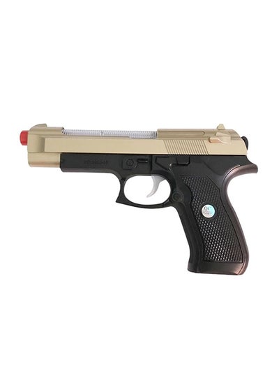 Buy Kids Lightweight Pistol Flashing Sound And Light Space War Funny Gun Toy For Kids in Saudi Arabia