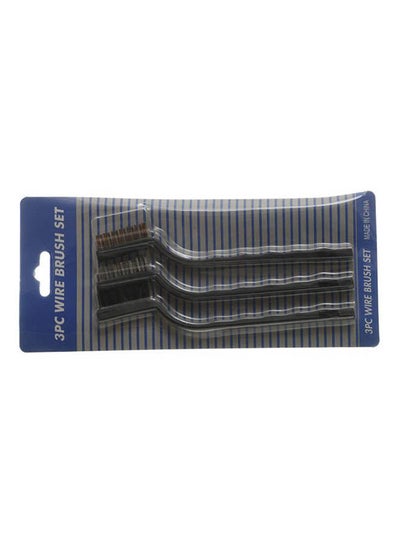 اشتري Oven Cleaning Brush Set 3 Pcs Black في مصر