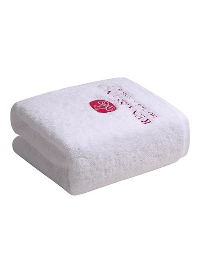 Buy Large Pure Cotton Bath Towel Multicolour 70X140cm in Saudi Arabia