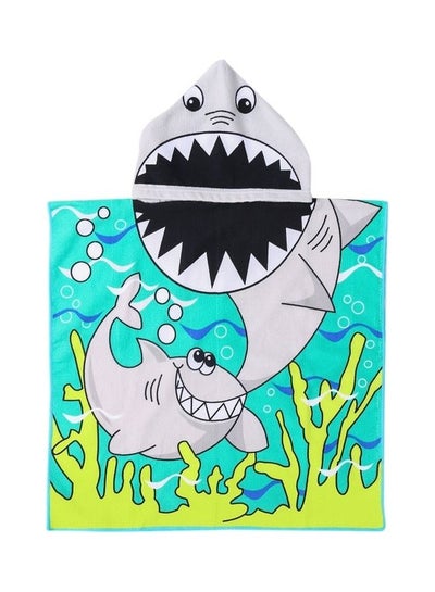 Buy Whale Shape Fast Drying Magic Bath Towel Multicolour 60 X 120cm in Saudi Arabia