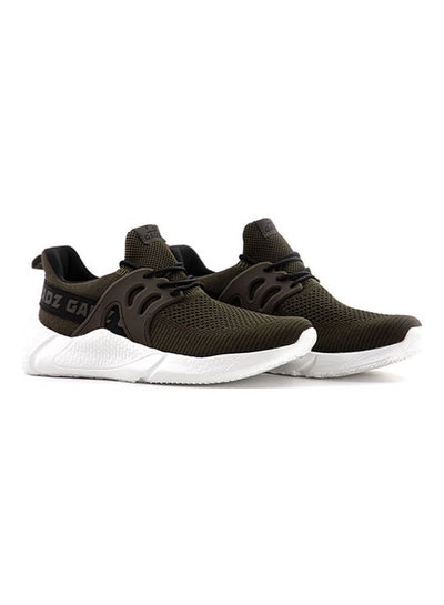 Buy Men's Momentum Lace-Up Running Shoes Shoes Brown in UAE