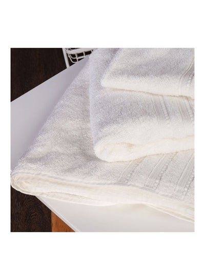 Buy Cotton Bath Towel White 70X140cm in Saudi Arabia