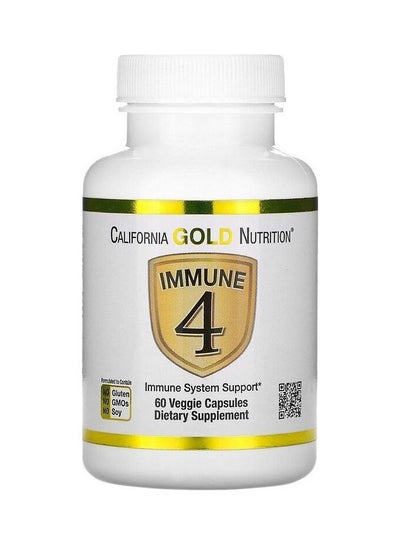 Buy Immune 4 Dietary Supplement - 60 Capsules in UAE