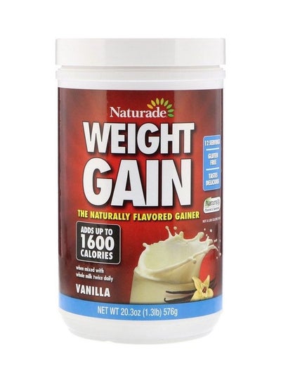 Buy All-Natural Weight Gain Instant Nutrition Drink Mix, Vanilla in Saudi Arabia