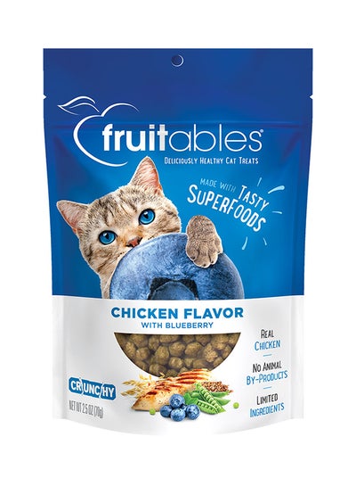 اشتري Chicken Flavor with Blueberry Cat Treats 70غم في الامارات