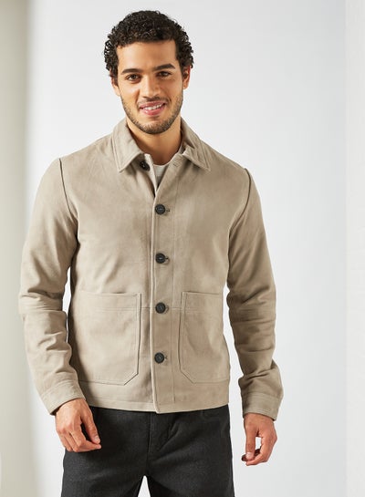 Button Front Jacket Grey price in UAE | Noon UAE | kanbkam