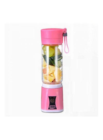 Buy Camping Usb Mini Electric Fruit Vegetable Juicer Handheld Smoothie Maker 4786746140 Pink in UAE